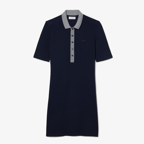 Lacoste Dresses & Skirts - Lacoste Women’s Stretch Cotton Pique Polo Dress